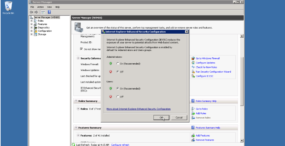 Installing MetaTrader 5 on Windows 2008 Server