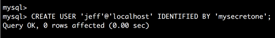 Creating a MySQL User with Restricted Access