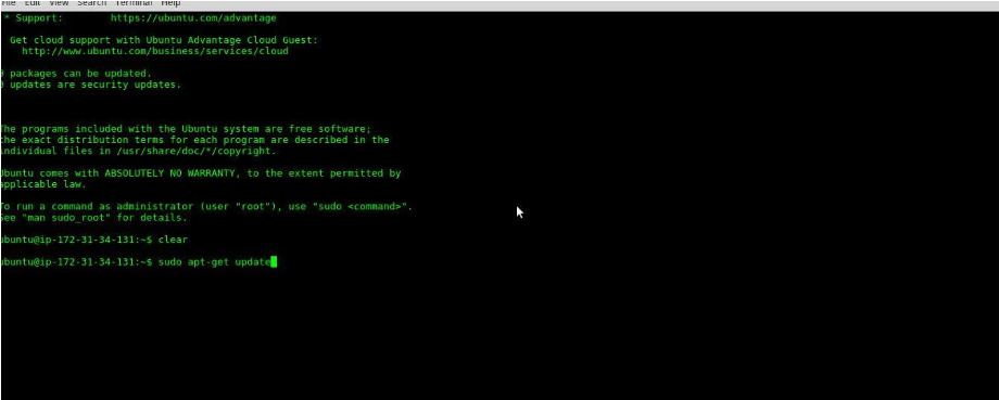 commands for the simplest ISPConfig installation on Ubuntu