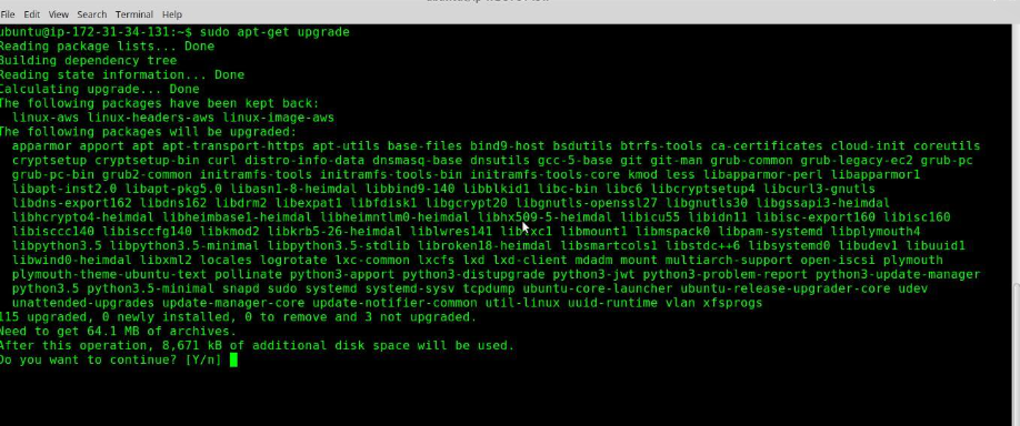 Upgrading Packages with apt-get