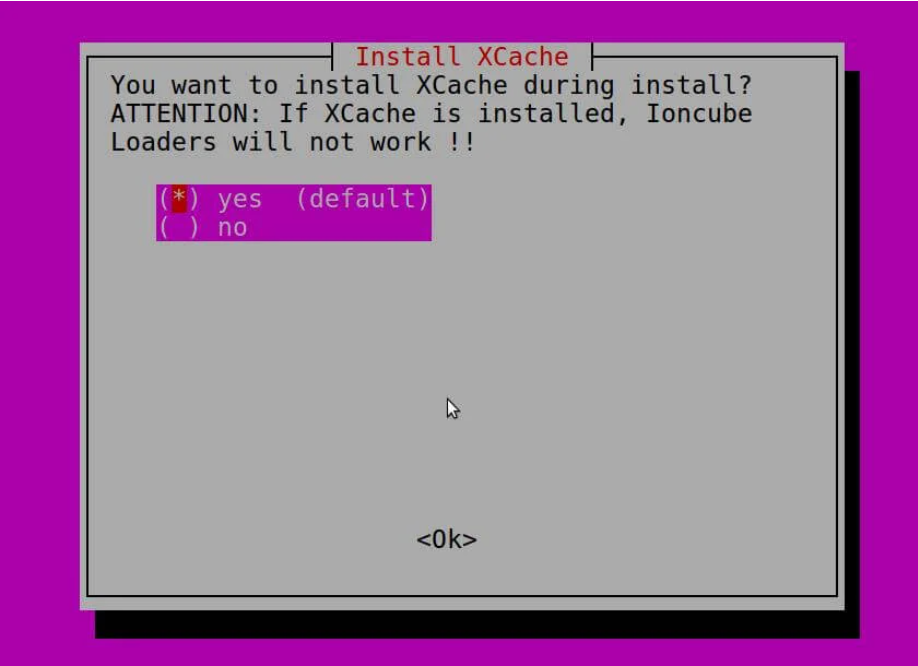 Install Xcache