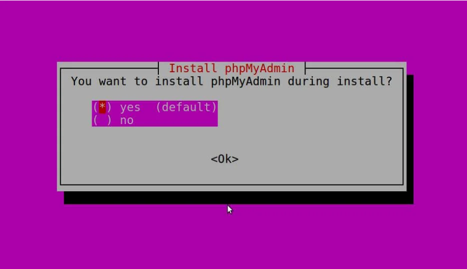 Install PhpMyAdmin