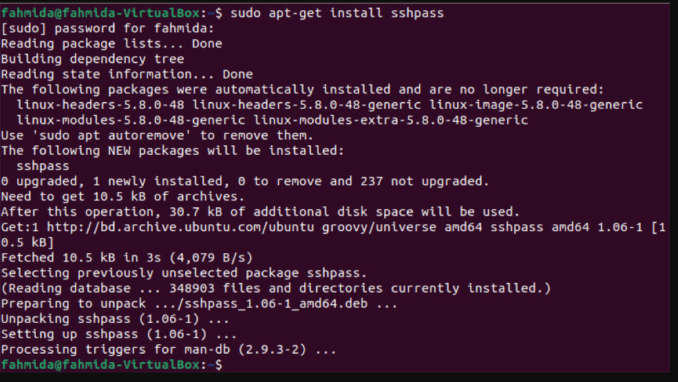 SCP cmd pass password in linux 3