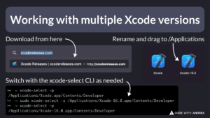 Xcode and Node.js Versions
